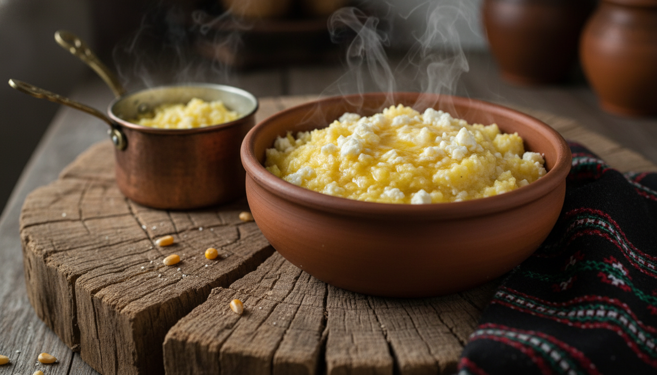 Качамак със сирене - автентична родопска рецепта